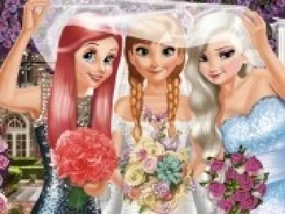 elsa si anna printese fotomodel de mireasa
