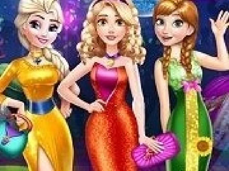 elsa si anna printese la banchet