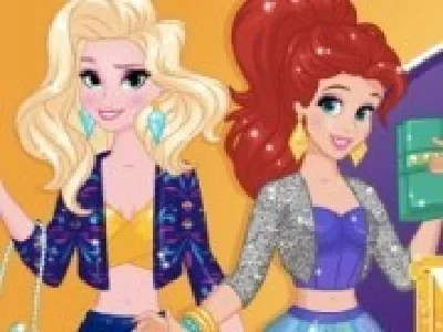 elsa si ariel ies in oras