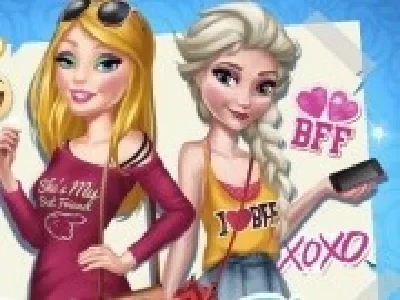 elsa si barbie prietene bune