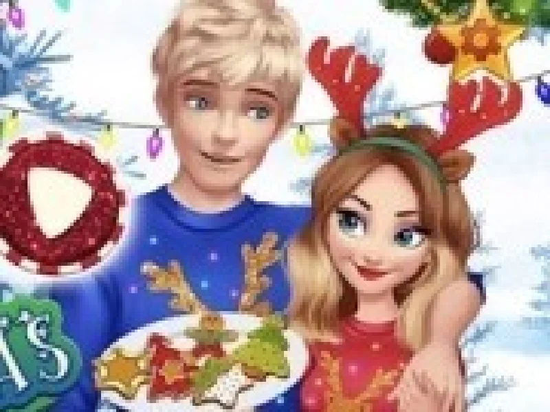 elsa si jack frost de craciun