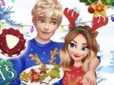 elsa si jack frost de craciun