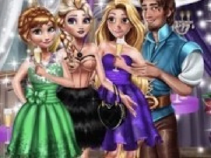 elsa si petrecerea aniversara