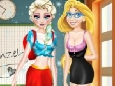 elsa si rapunzel costumatii tari de scoala
