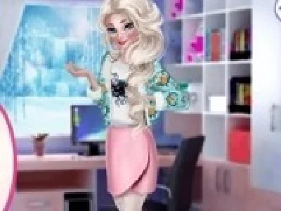 elsa si tinutele de iarna disney