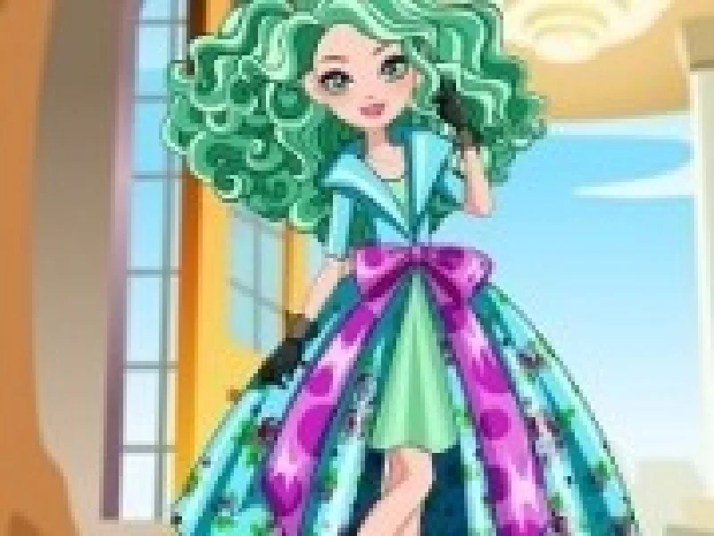 fata cu parul verde din ever after high
