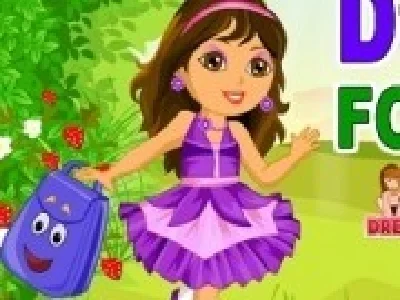 fata dora exploratoare de imbracat