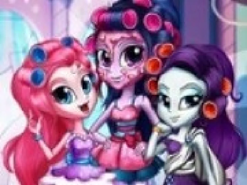 fetele canterlot de machiat