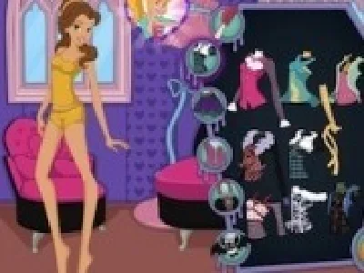 fetele disney in lumea monster high