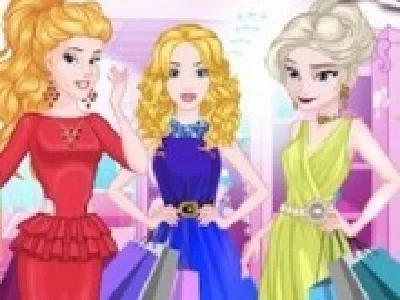 fetele disney la cumparaturi de vara