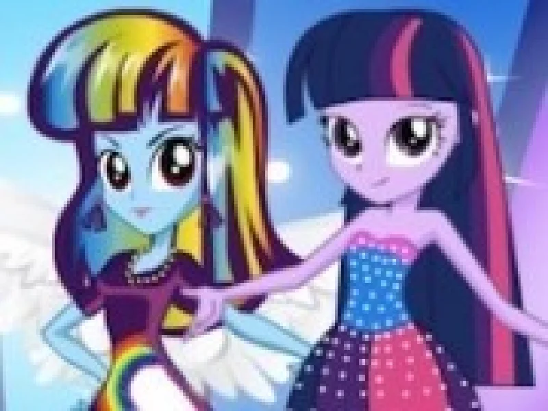 fetele equestria in concurs de moda