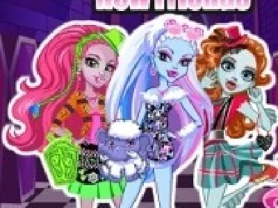 fetele monster high de imbracat