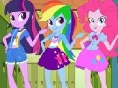 fetele ponei din equestria la scoala