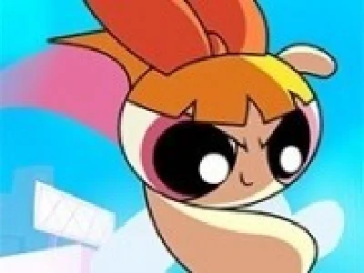 fetele powerpuff in lupta cu roboti