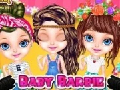 fetita barbie costumat pentru fotografii