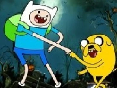 finn si jake aventura de halloween