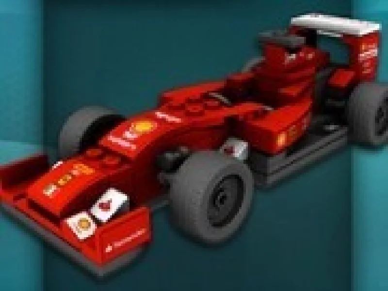 formula 1 lego 3d