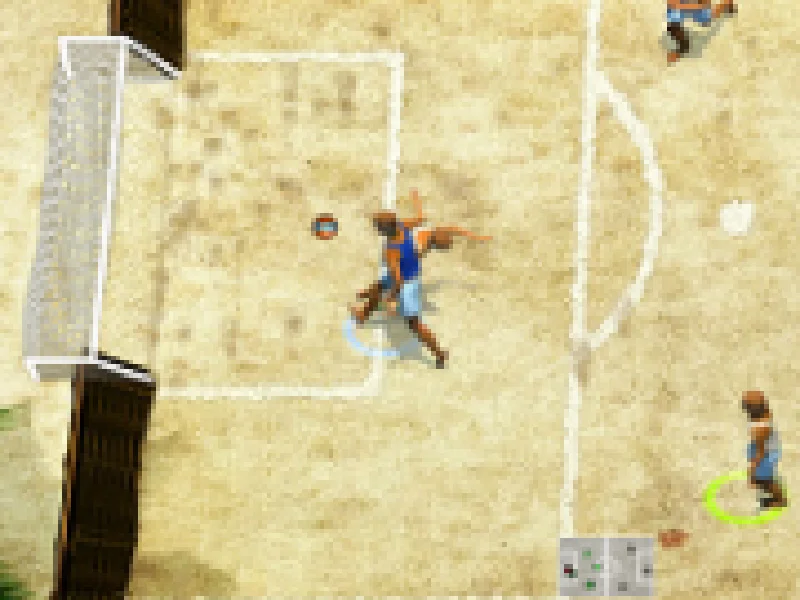 fotbal 3d pe nisip
