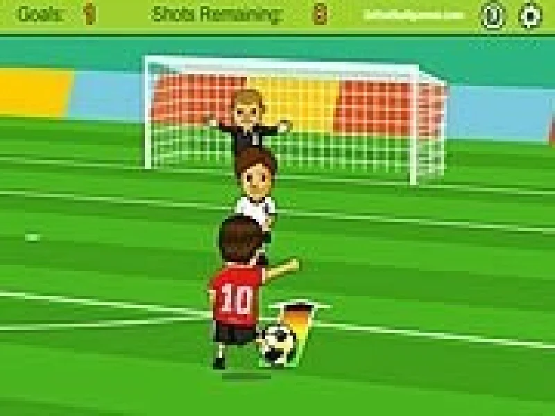 fotbal atacantul suturi la poarta