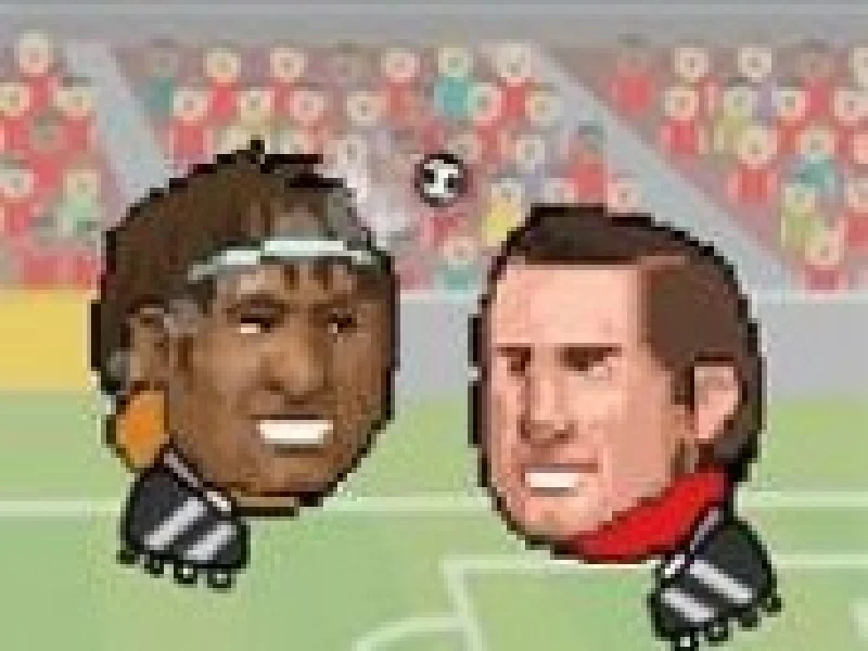 fotbal cu capul de fotbalisti vedeta