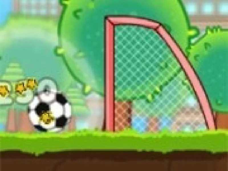 fotbal cu mingi la tinta