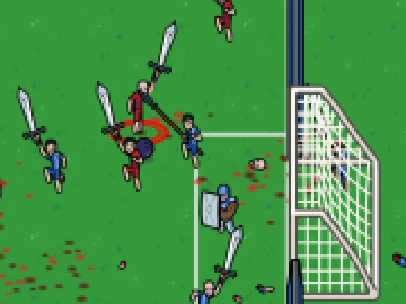 fotbal cu sabii