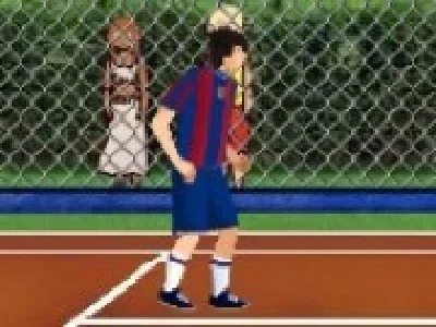 fotbal cu tenis de picior