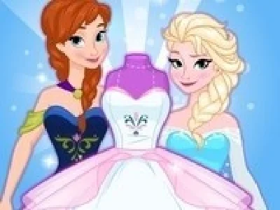 frozen designer de rochii cu elsa si anna