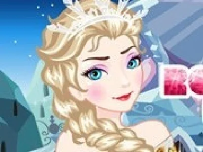 frozen elsa makeover pentru petrecere
