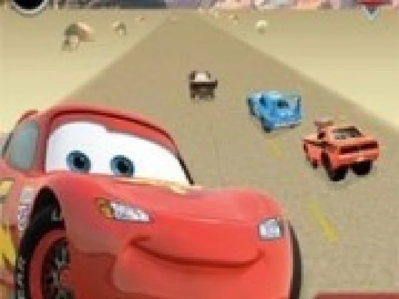 fulger mcqueen in curse din desert