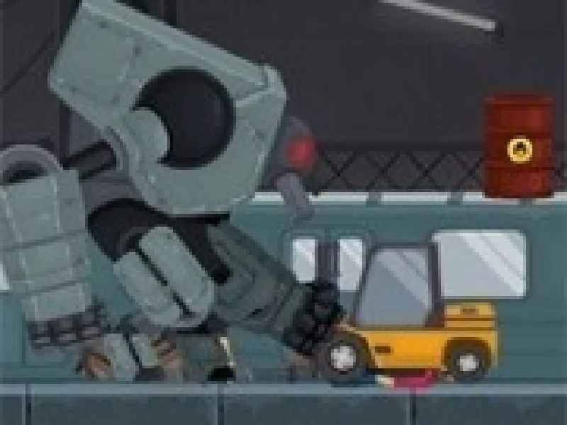 furia robotului de metal