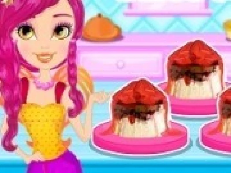 gateste prajituri de capsuni cu ca cupid