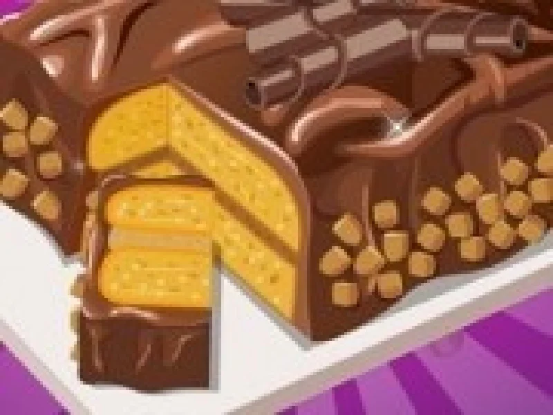 gateste tort cu crema de alune