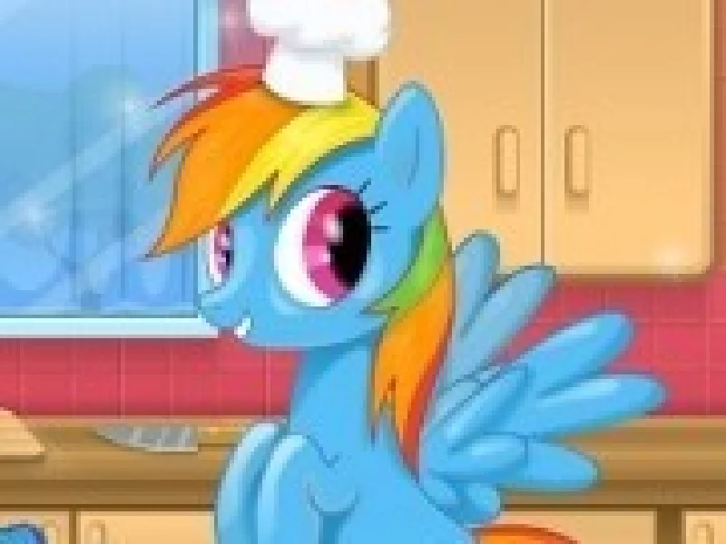 gateste tort cu rainbow dash