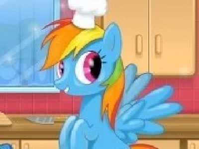 gateste tort cu rainbow dash
