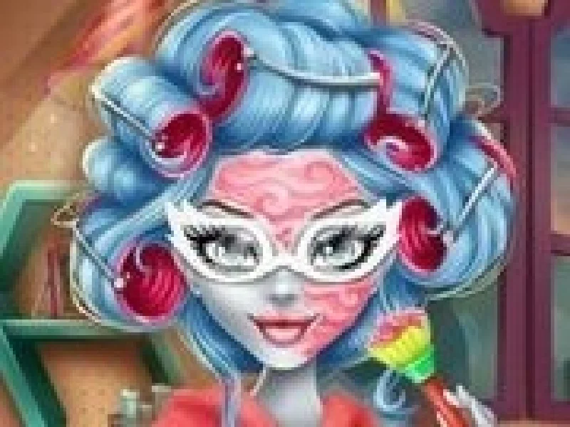 ghoulia machiaj real