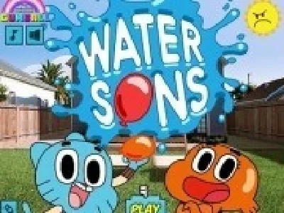 gumball si darwin arunca cu apa