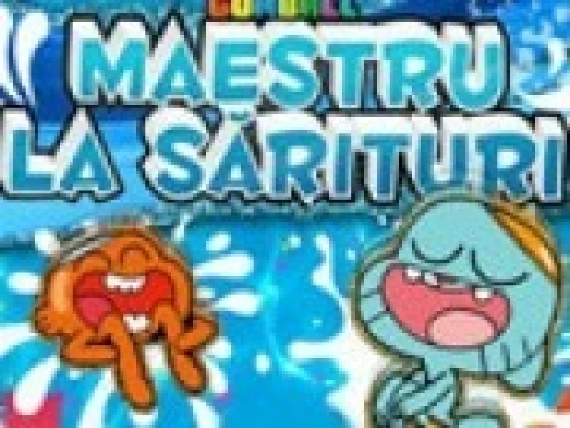 gumball si darwin sarituri in piscina
