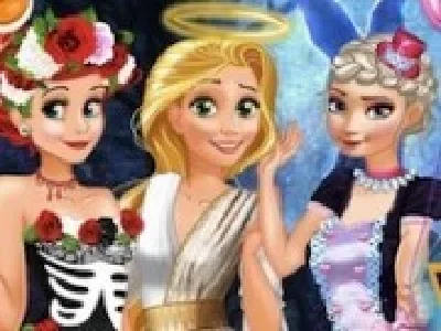 halloween cu printesele disney