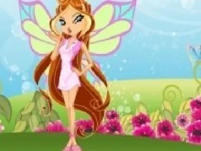 imbrac o pe winx flora