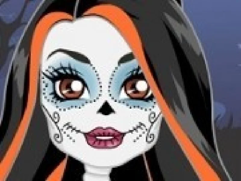 imbraca fete monster high skelita calaveras