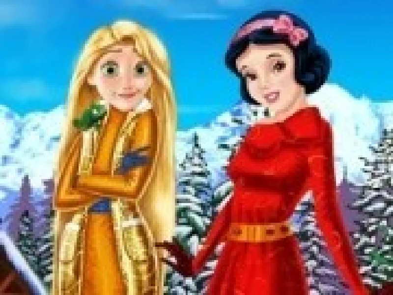 imbraca printesa rapunzel si alba ca zapada