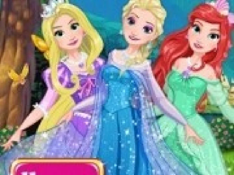 imbraca printesele disney de iarna