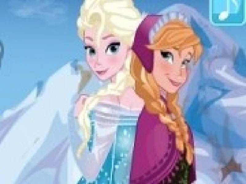 imbraca surorile anna si elsa