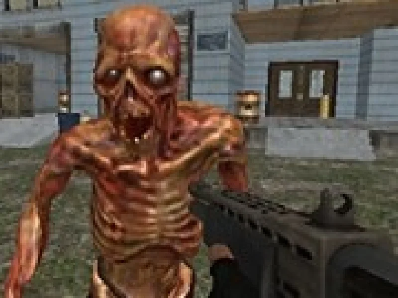 impusca 3d contra zombi