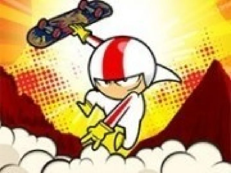 kick buttowski marele acrobat cu skateboard