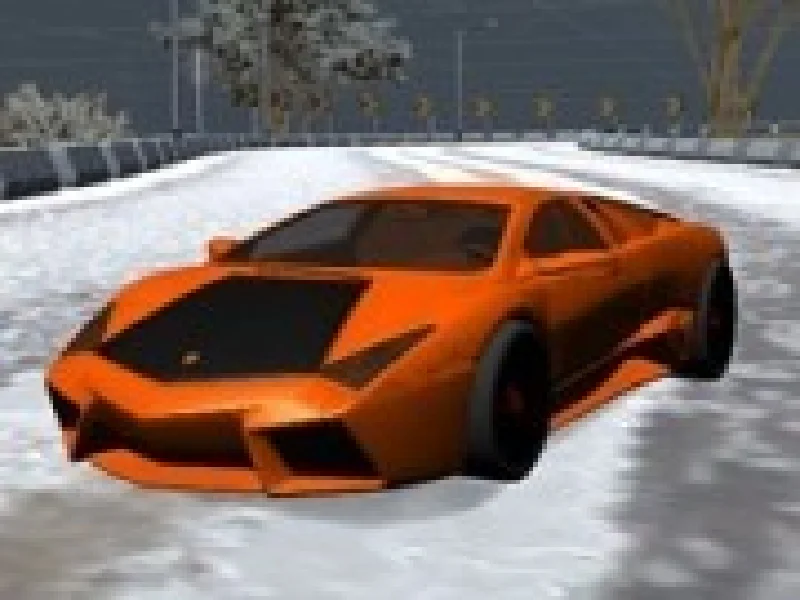 lamborghini 3d in drifturi pe munti