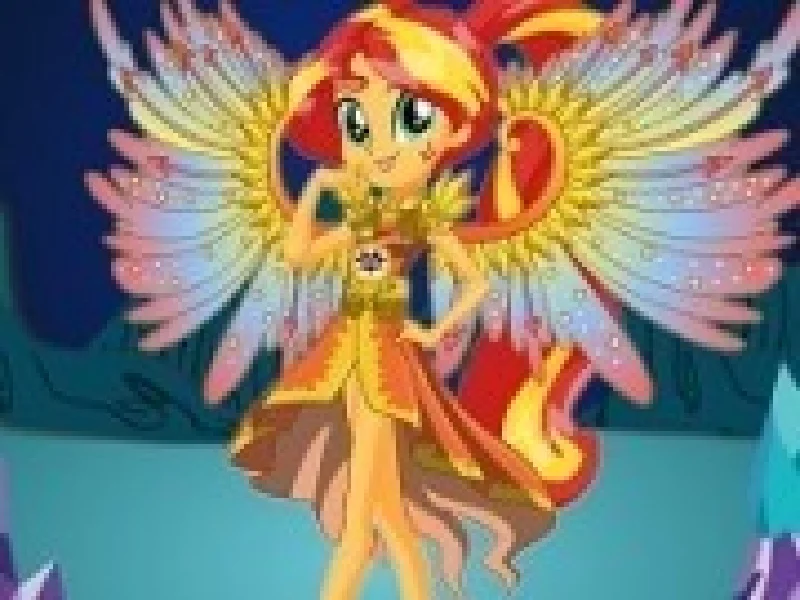 legenda fetelor ponei cu sunset shimmer