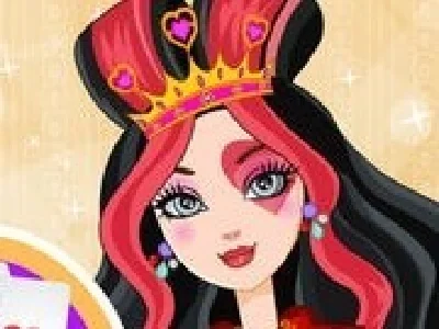 lizzie hearts machiaj de ever after high