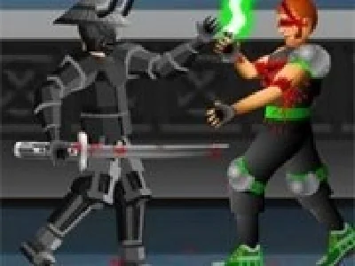 lupte samurai in arena